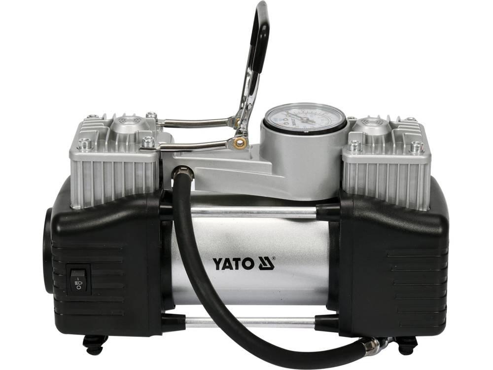 YATO YT-73462 elektrisk luftpumpe 10 bar 60 l/min til bil