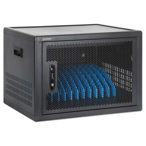 Manhattan opladningsskab USB-C 65 W til laptop og tablet, 12 rum, 16 tommer