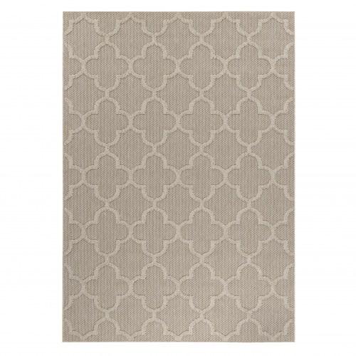 Udendørstæppe PATARA - beige, rektangulært