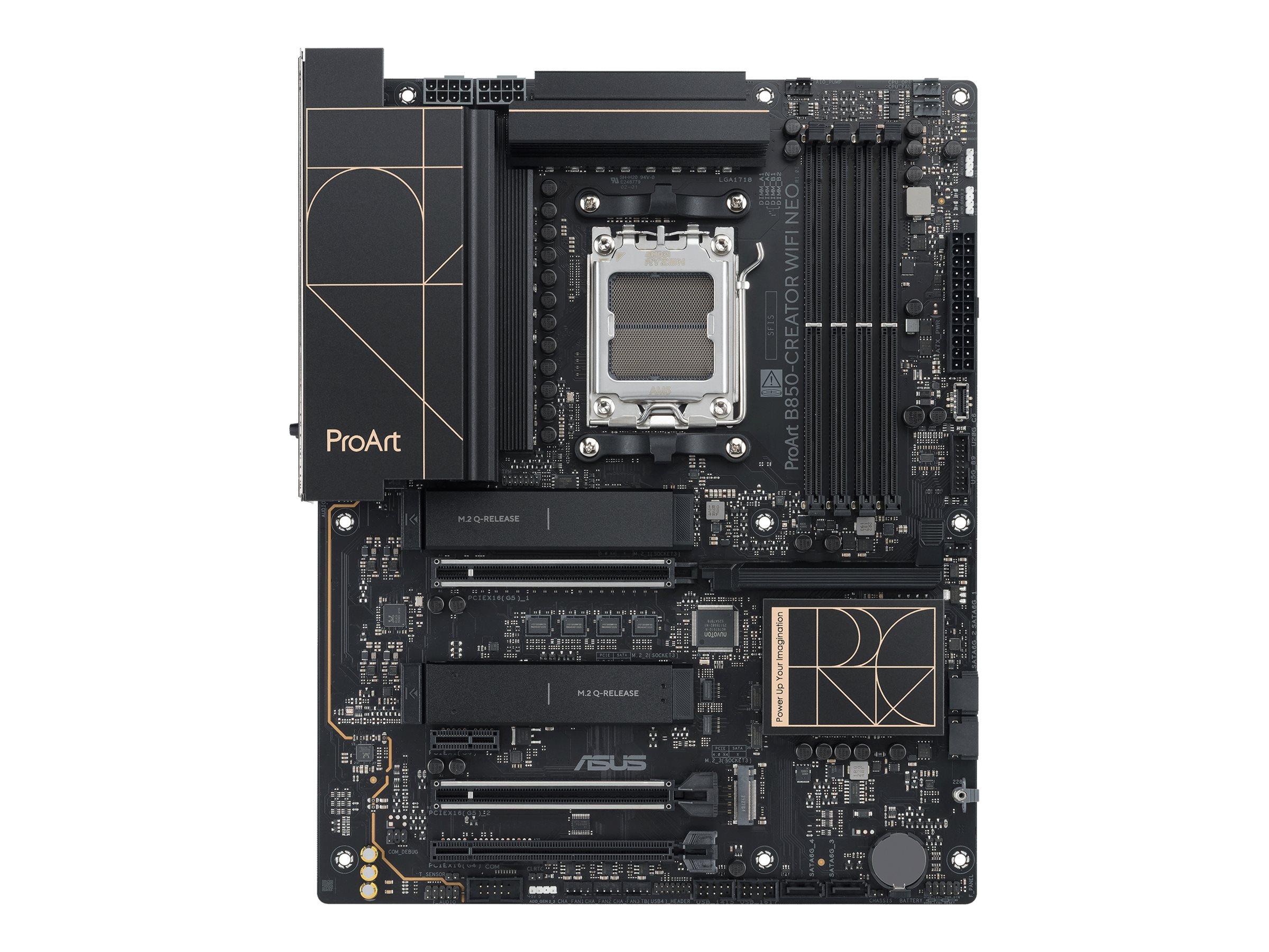 ASUS ProArt B850-CREATOR WIFI NEO Bundkort - AMD B850 - AMD AM5 - DDR5 RAM - ATX