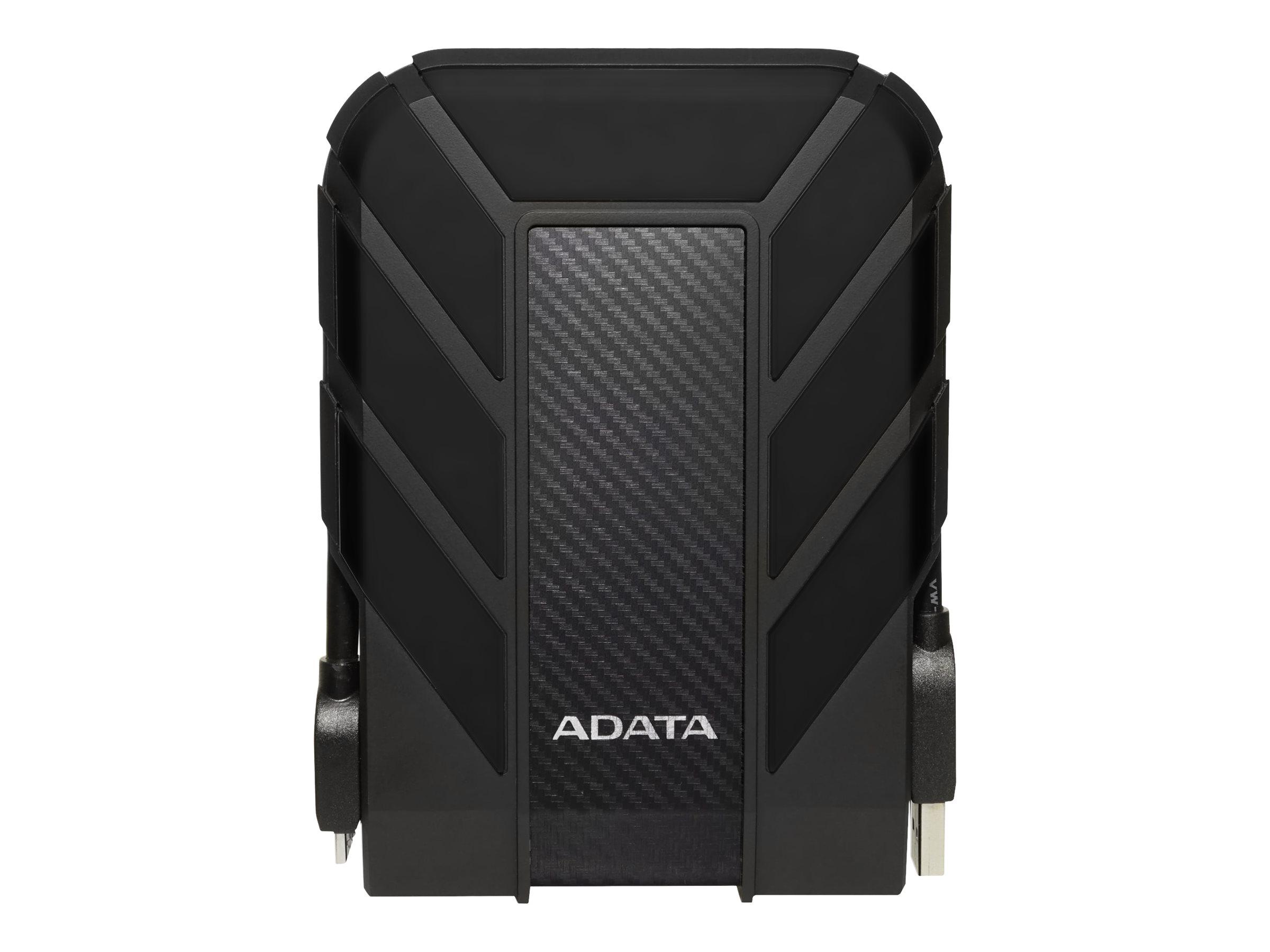 ADATA HD710P 2 TB ekstern harddisk 2,5" USB 3.1 stødsikret - sort