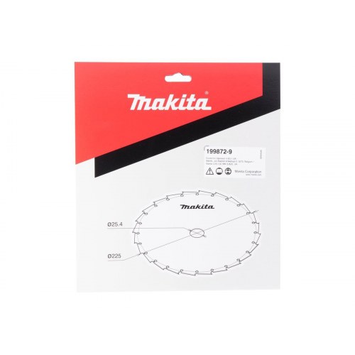 Makita græstrimmerklinge 255 mm - mejseltænder, 25,4 mm hul (OUTLET A+)