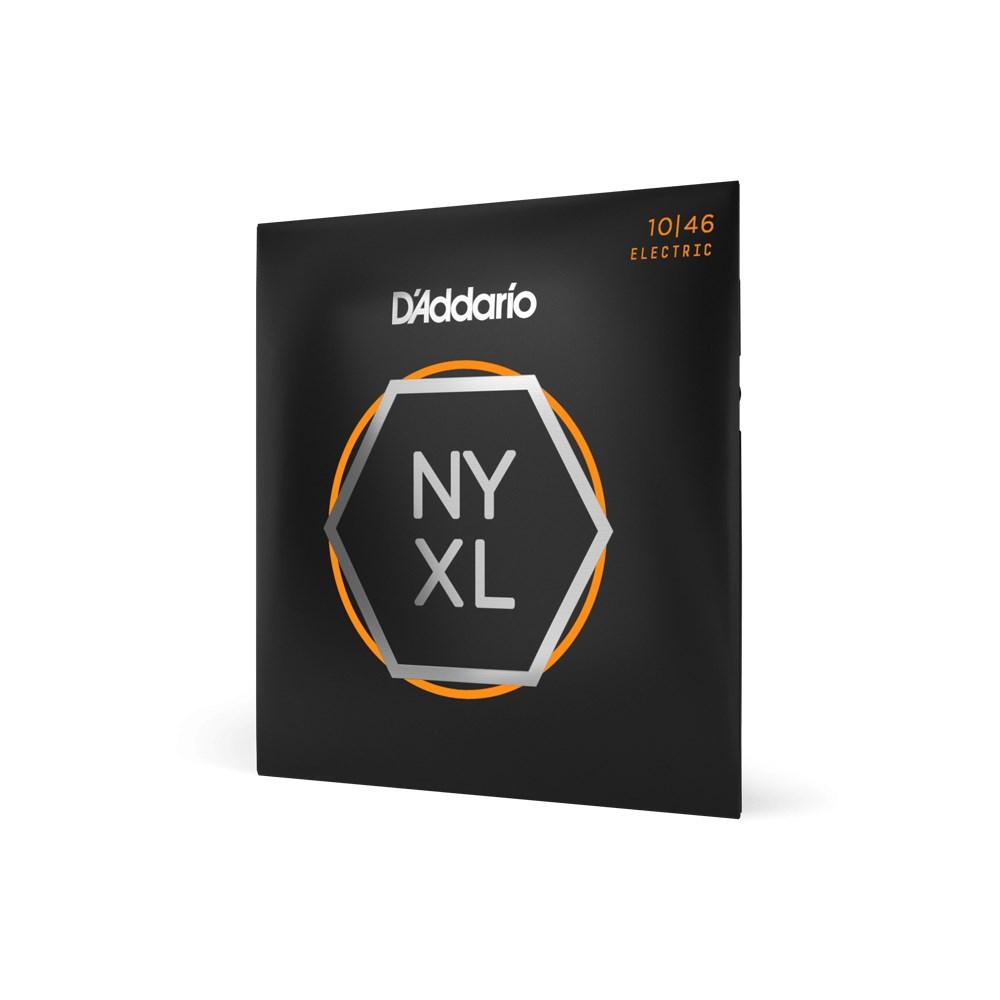 D'Addario NYXL Regular Light elguitarstrenge 10-46 i nikkelbelagt stål, 6 strenge