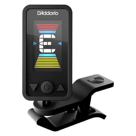 D'Addario PW-CT-17 Eclipse Tuner til guitar og el-bas Sort