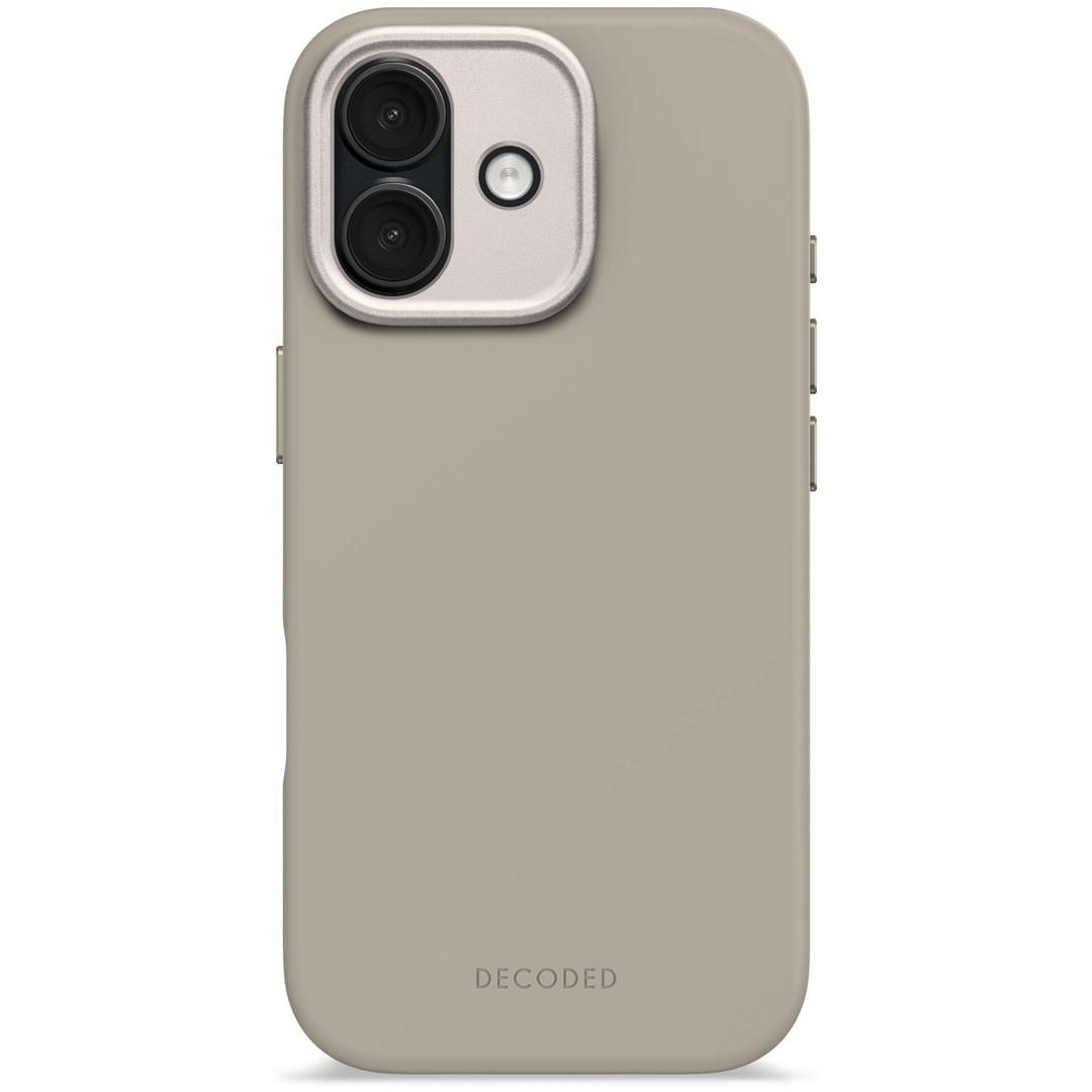 Decoded mobilcover til Apple 16 cm (6,3") med MagSafe og 1,2 m faldsikring - Soft Taupe