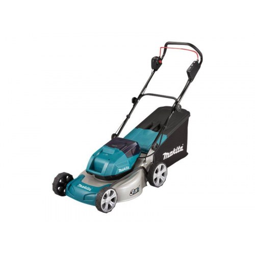 Græsslåmaskine Makita Twin DLM460Z 46 cm - ledningsfri 18 V (OUTLET A)