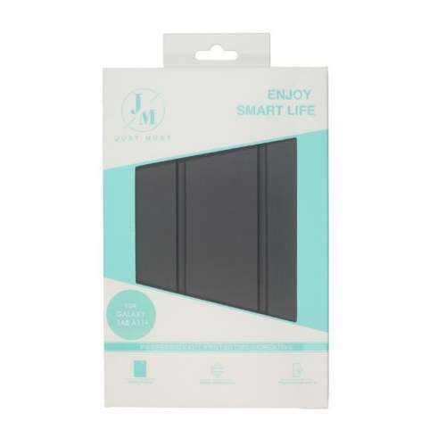 JM SKIN SHOCK Cover til Samsung Galaxy Tab A11+ – Sort (OUTLET A+)