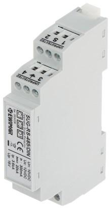 EWIMAR SUG-RS485/DIN overspændingsbeskyttelse til RS-485, symmetrisk DIN-model