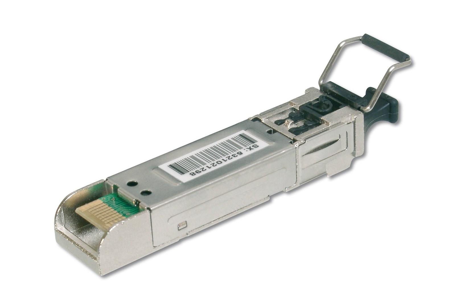 DIGITUS DN-81010 - SFP (mini-GBIC) transceiver modul - 1GbE - 1000Base-SX - LC multimodus - op til 550 m - 850 nm