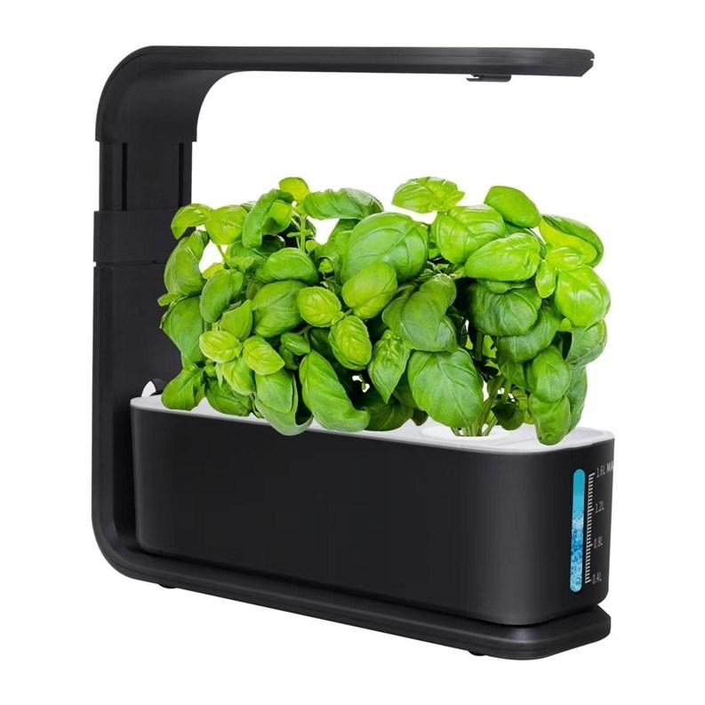 Hydroponisk urtepotte ZG1001 - sort smart plantekrukke