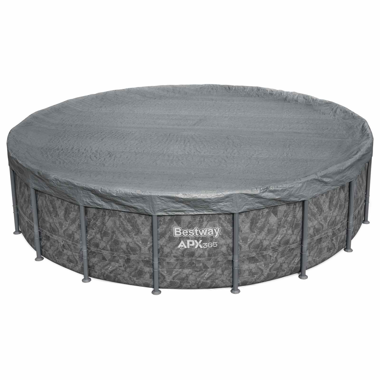 Bestway overdækning 549cm Premium Rund Poolcover