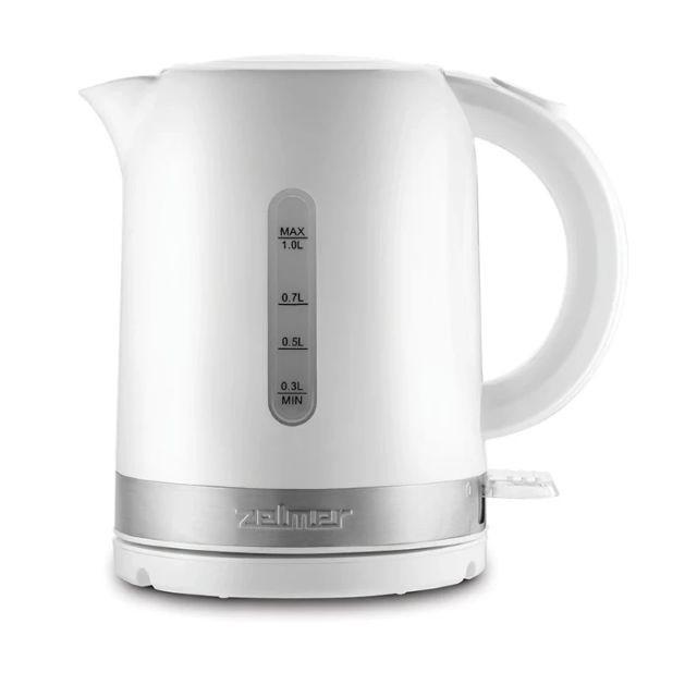 Zelmer ZCK7018 elkedel 1 l 1500 W - hvid