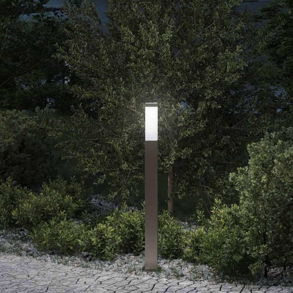 Pullertlampe 80 cm i rustfrit stål med IP44
