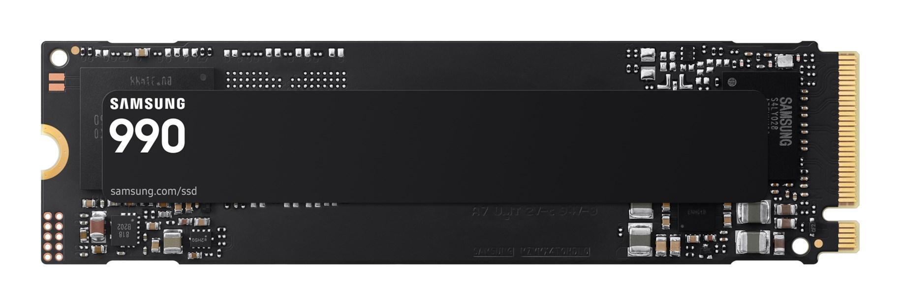 Samsung 990 MZ-V9V2T0BW - SSD - krypteret - 2 TB - intern - M.2 2280 - PCIe 4.0 x4 (NVMe) - 256-bit AES - TCG Opal Encryption 2.0