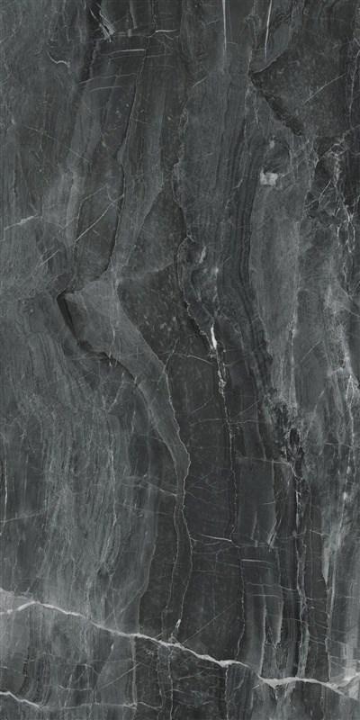 SPC flise 0,6 × 1,2 m mørk stenlook 2,88 m²