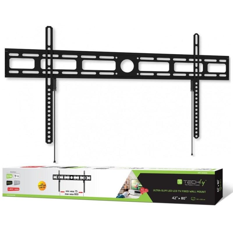 TECHly vægbeslag til LCD/LED-TV 42-80" Slim fast H400 mm