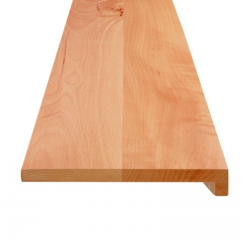 Trappetrin 4 stk. 100 x 25 x 2 cm i massivt bøgetræ med lak