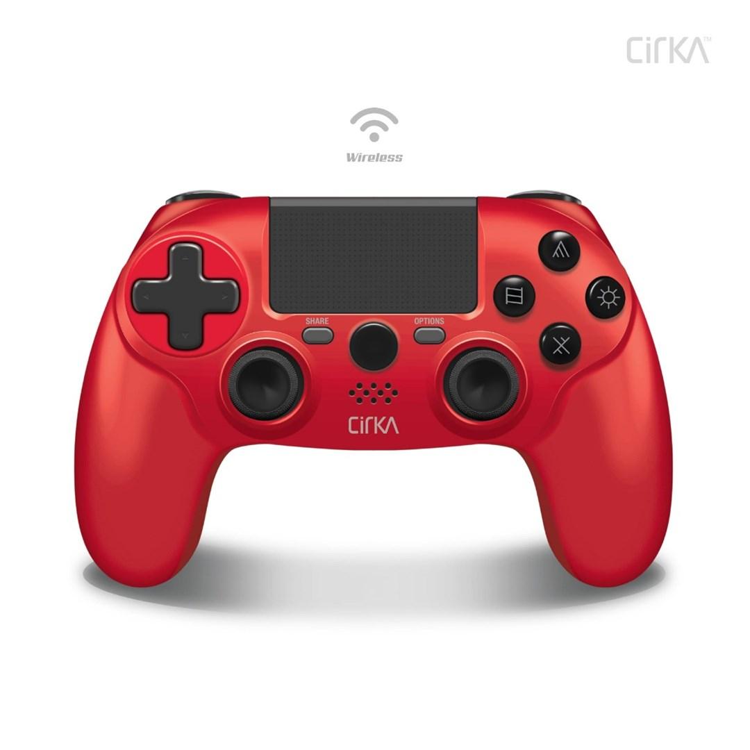 Hyperkin NuForce Trådløs Controller til PS4, PC og Mac - Rød