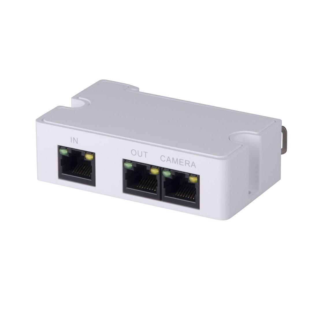 Dahua Technology PFT1300, Netværkssender, 300 m, 10,100 Mbit/s, 10/100Base-T(X), IEEE 802.3af, IEEE 802.3at, Hvid