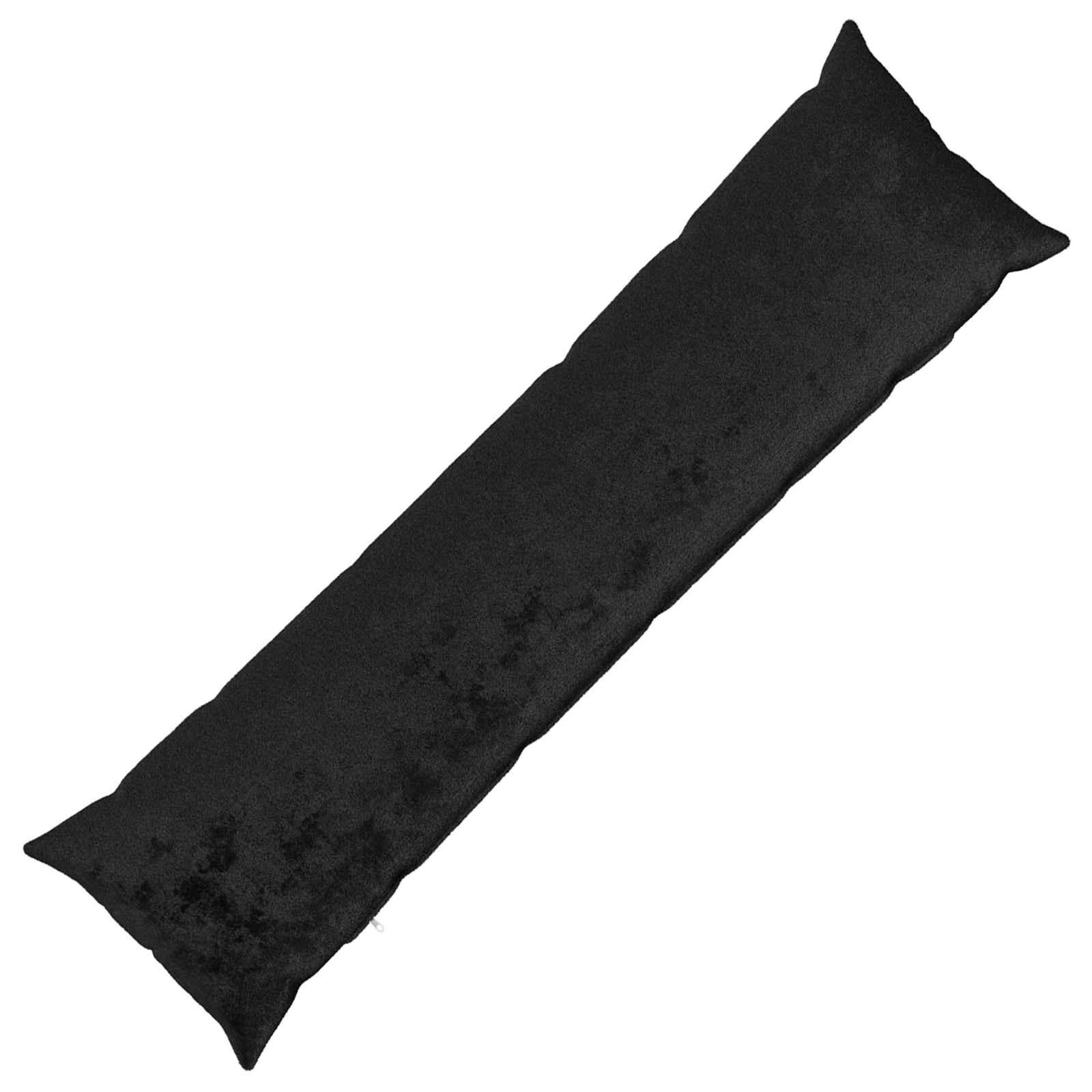 Pudebetræk HEERLEN sort 40 x 145 cm i flannel