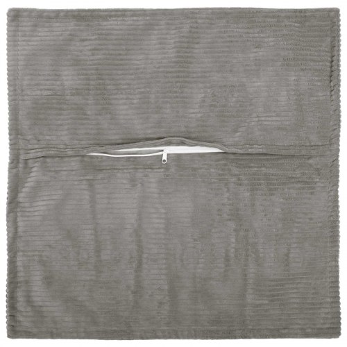 Pudebetræk 6 stk. HOUTEN lysegrå 40 x 40 cm i cordfløjl