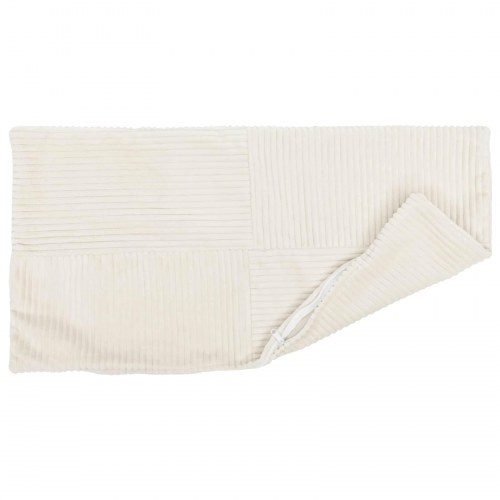 Pudebetræk 6 stk ALMELO cremefarvet 40 x 60 cm i cordfløjl