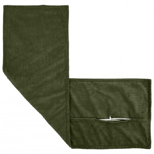 Pudebetræk 2 stk. HOUTEN grøn 40 x 145 cm i cordfløjl