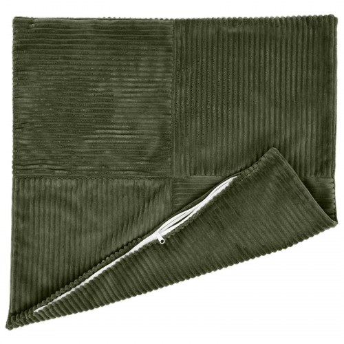 Pudebetræk 6 stk ALMELO grøn 45 x 45 cm i cordfløjl
