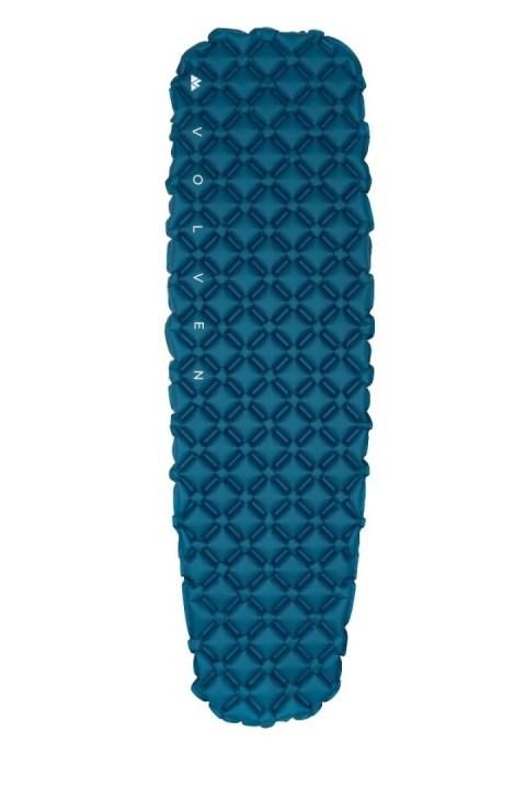 VOLVEN Air Comfort oppustelig madras 185 x 55 x 5,5 cm - blå til 1 person