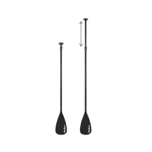 Rebel Active RBA-4500 oppustelig SUP-board 350 × 84 × 15 cm - grå (OUTLET A)