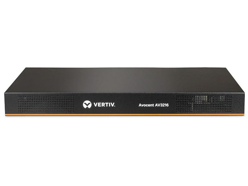Avocent AutoView AV3216 - KVM switch - 16 x KVM port(s) - 2 lokalbrugere - 1 IP-bruger - monterbar på stativ