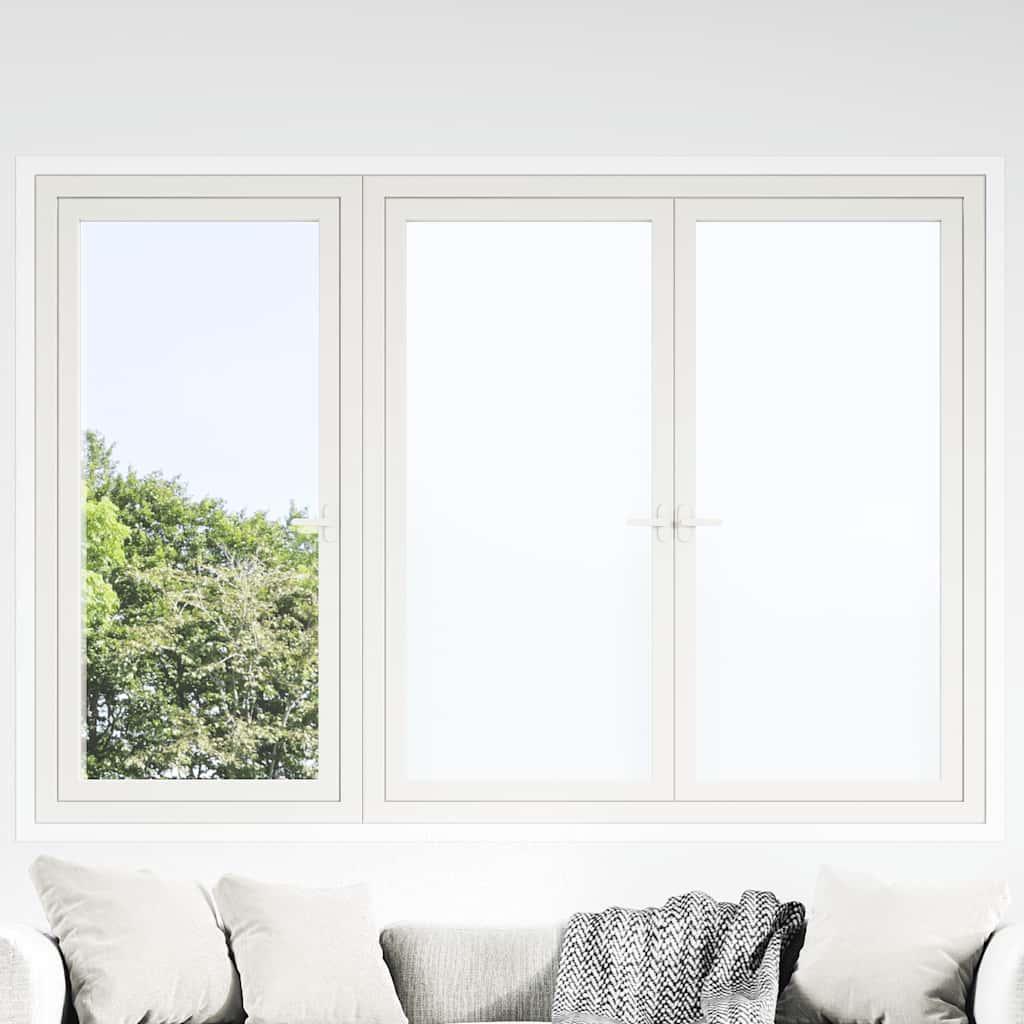 vidaXL vinduesfolier 3 stk. matteret PVC hvid