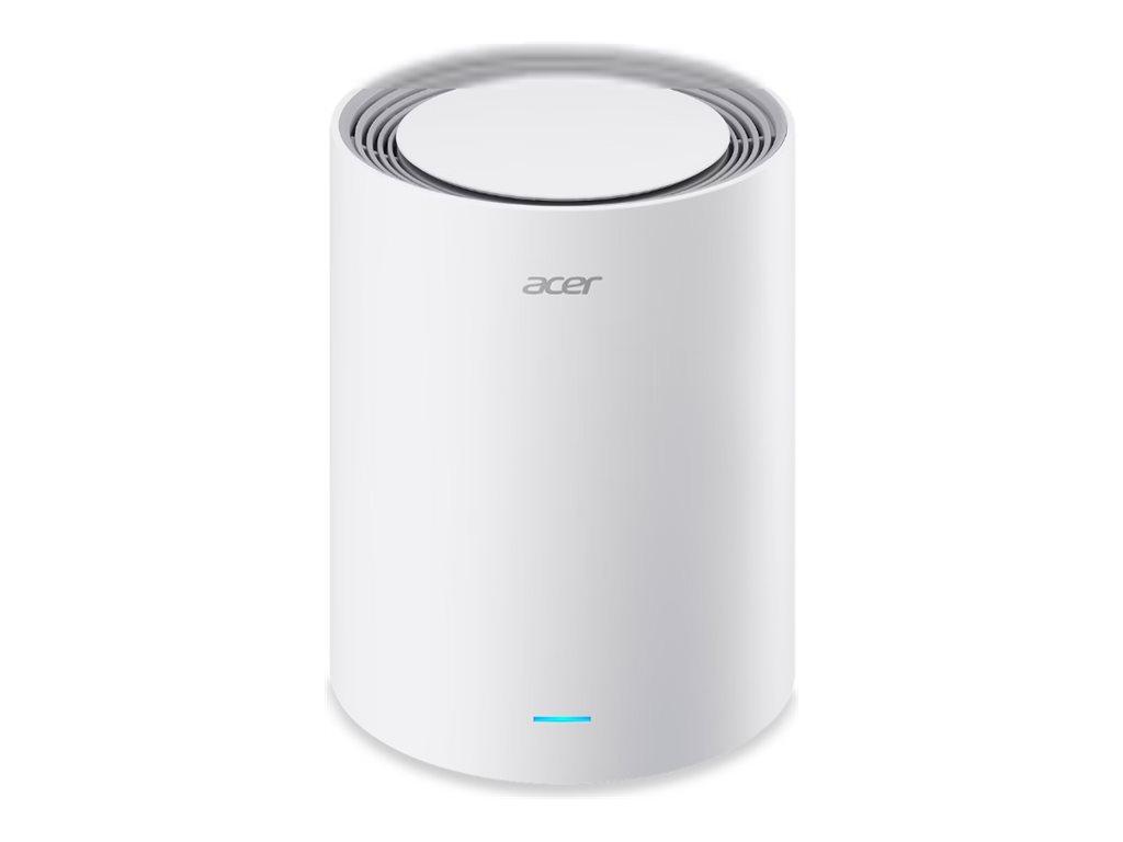 Acer Connect Ovia T360 Wi-Fi 7 mesh-system med 2 routere, dual-band og 1GbE