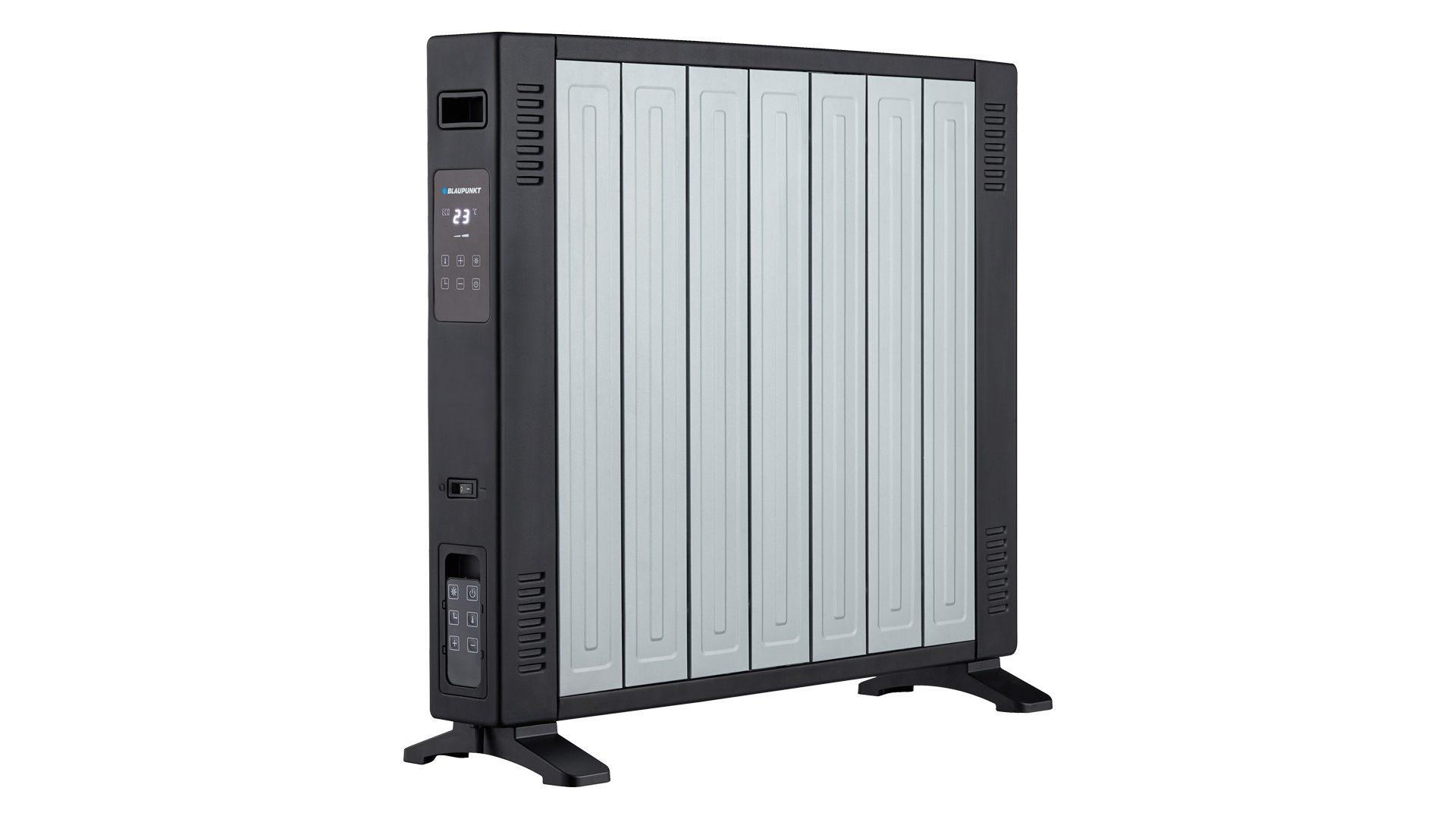 Blaupunkt HCO701 konvektorovn 2000 W med LCD-display, fjernbetjening - hvid/sort