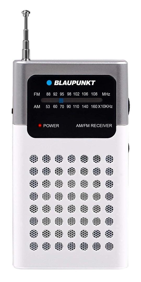 Blaupunkt PR4WH FM Radio med Antenne (Batteri) Hvid
