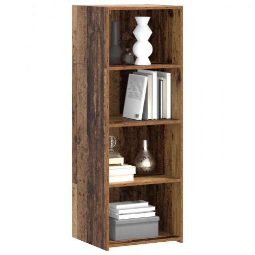 Highboard i gammelt træ 45 x 41 x 124 cm i konstrueret træ
