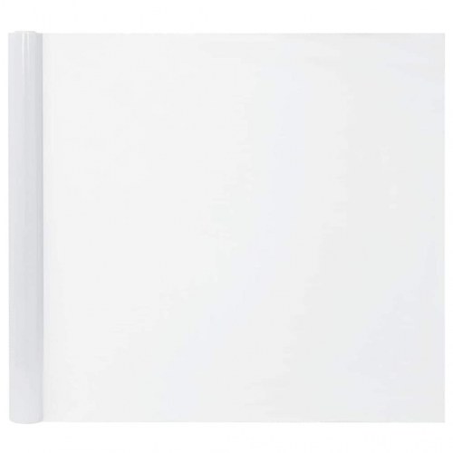 Statisk vinduesfilm frostet hvid 90 x 1000 cm PVC