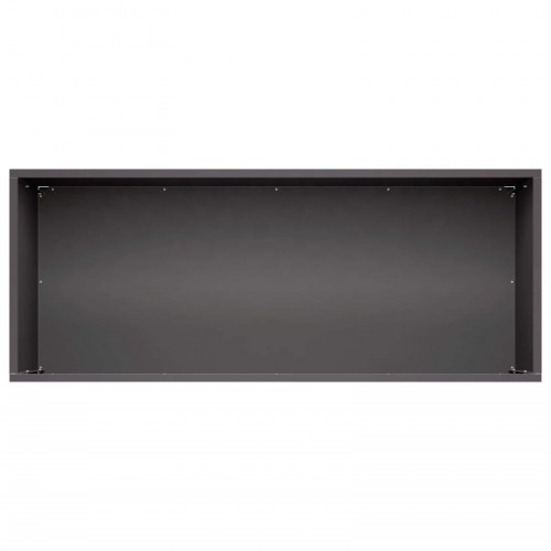 Blomsterkrukke 2 stk. sort 100 x 40 x 40 cm