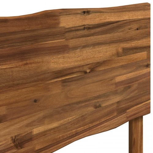 Sengegavl med naturkant ROSTOCK naturfarvet 135 cm