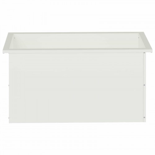 Plantekasse med LED 2 stk. - hvid 40 x 80 x 40 cm
