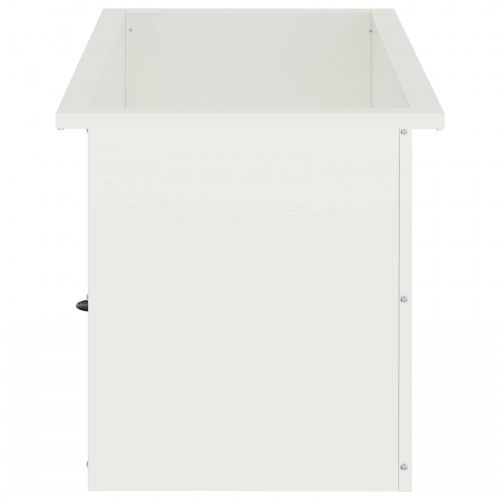 Plantekasse med LED 2 stk. - hvid 40 x 80 x 40 cm