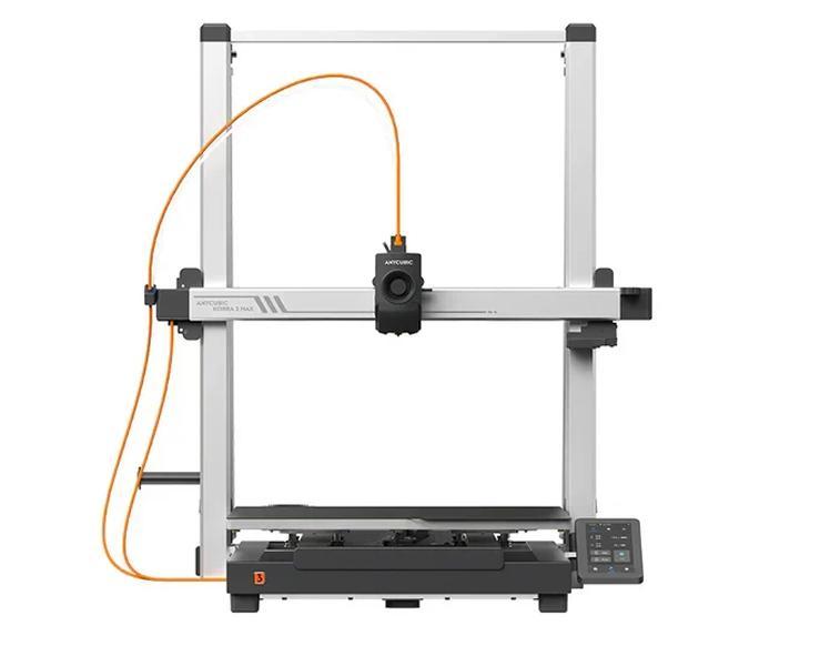Anycubic Kobra 3 Max 3D-printer med automatisk nivellering og printvolumen på 420 x 420 x 500 mm