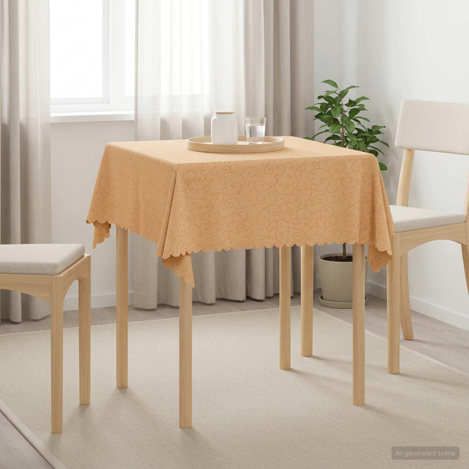 vidaXL Bordklæde 5 stk. Firkantet Beige 90 x 90 cm