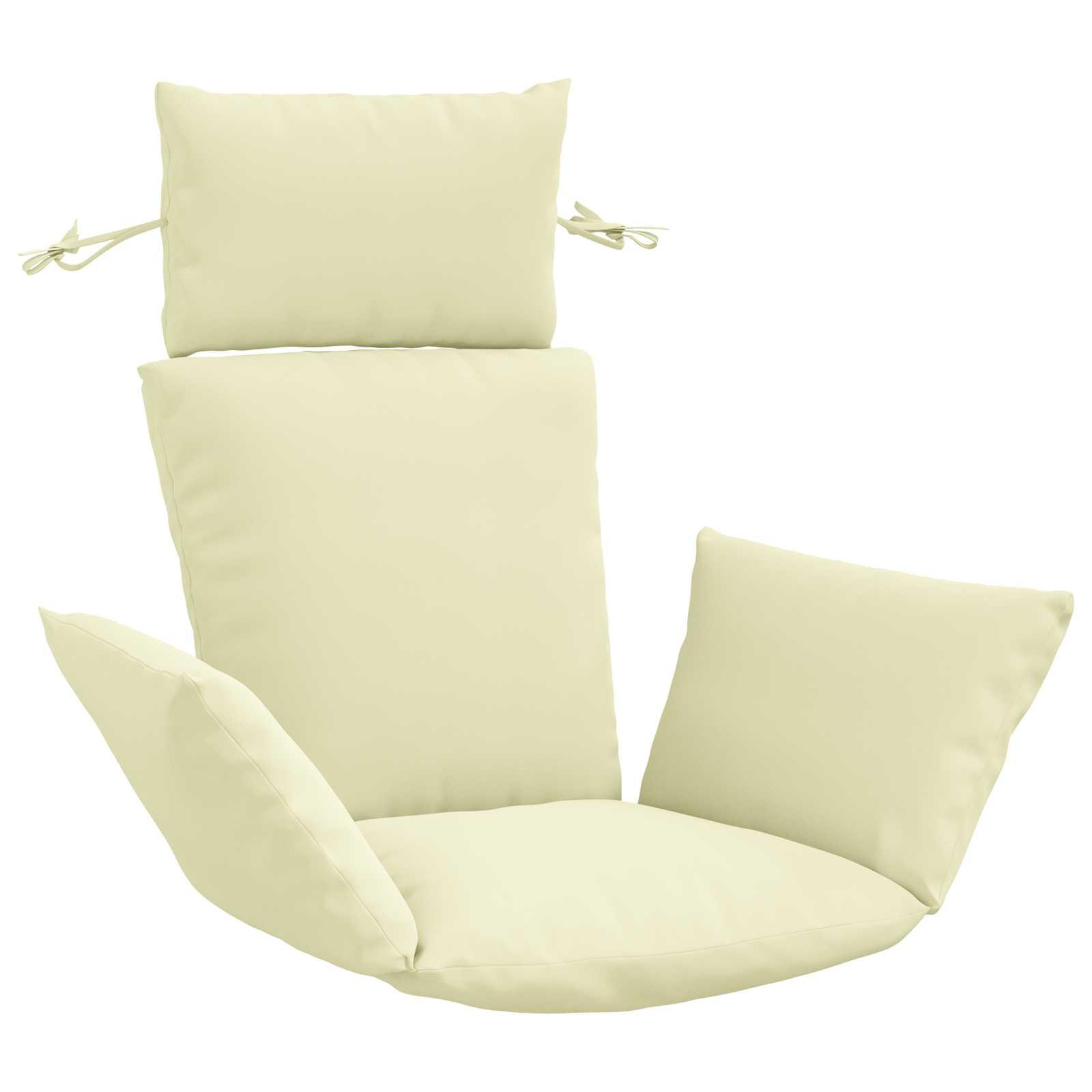 Adirondack pude PUTTEN i 100% polyester 60 x 145 x 10 cm - cremefarvet