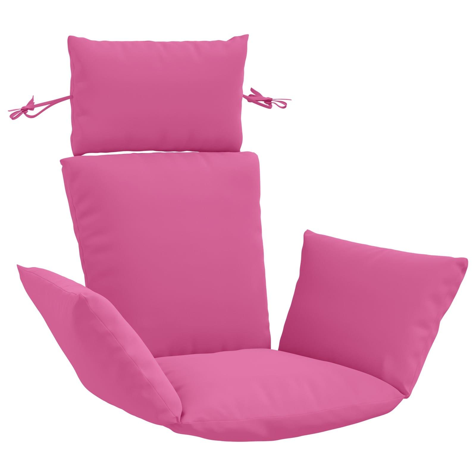 Stolehynde PUTTEN i 100% polyester lyserød 60 x 145 x 10 cm