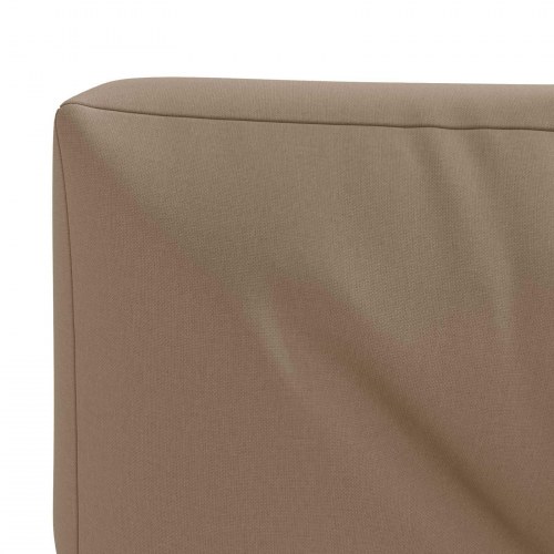 Palle rygpude VIANEN gråbrun 120 x 60 x 12 cm