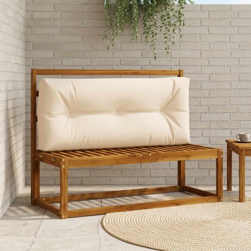 Palle rygpude VIANEN cremefarvet 100% polyester