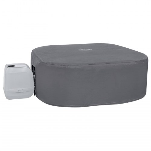 Bestway Cover PVC og POM Grå pool- og spaovertræk 180 x 180 x 71 cm