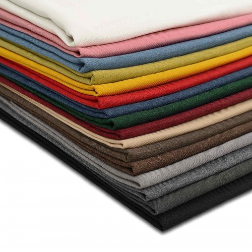 Pyntepuder med fyld HOUTEN 2 stk. 55 x 55 cm sort faux linned