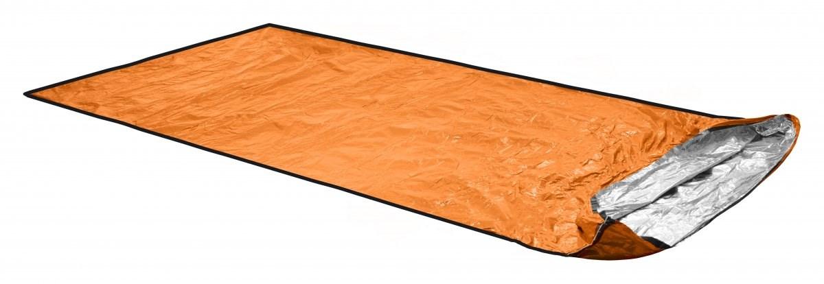 ORTOVOX Bivy Ultralight rektangulær bivybag til voksen - blå/orange/sølv